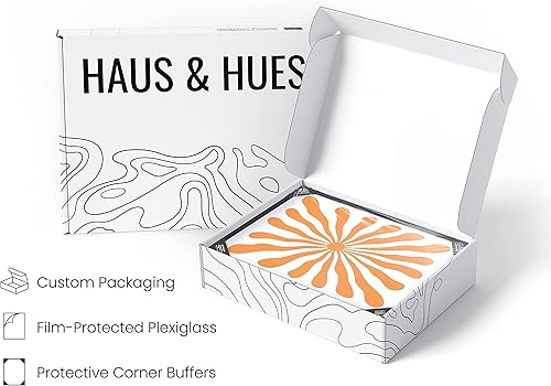 Vista 16 de HAUS AND HUES Evil Eye Decor - Navy Blue Wall Art, Evil Eye Wall Decor, Mykonos Artwork, Evil Eyes Print, Big Eyes Painting Print, Evil Eye Poster