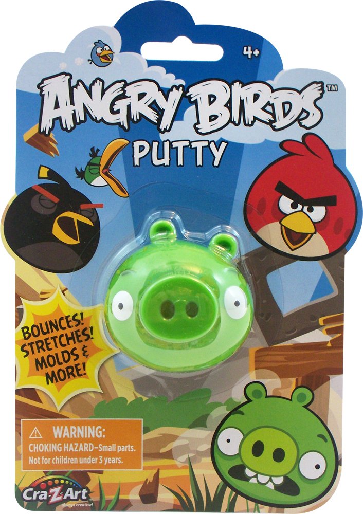 Cra-Z-ArtAngry Birds Putty (38201) Assorted styles