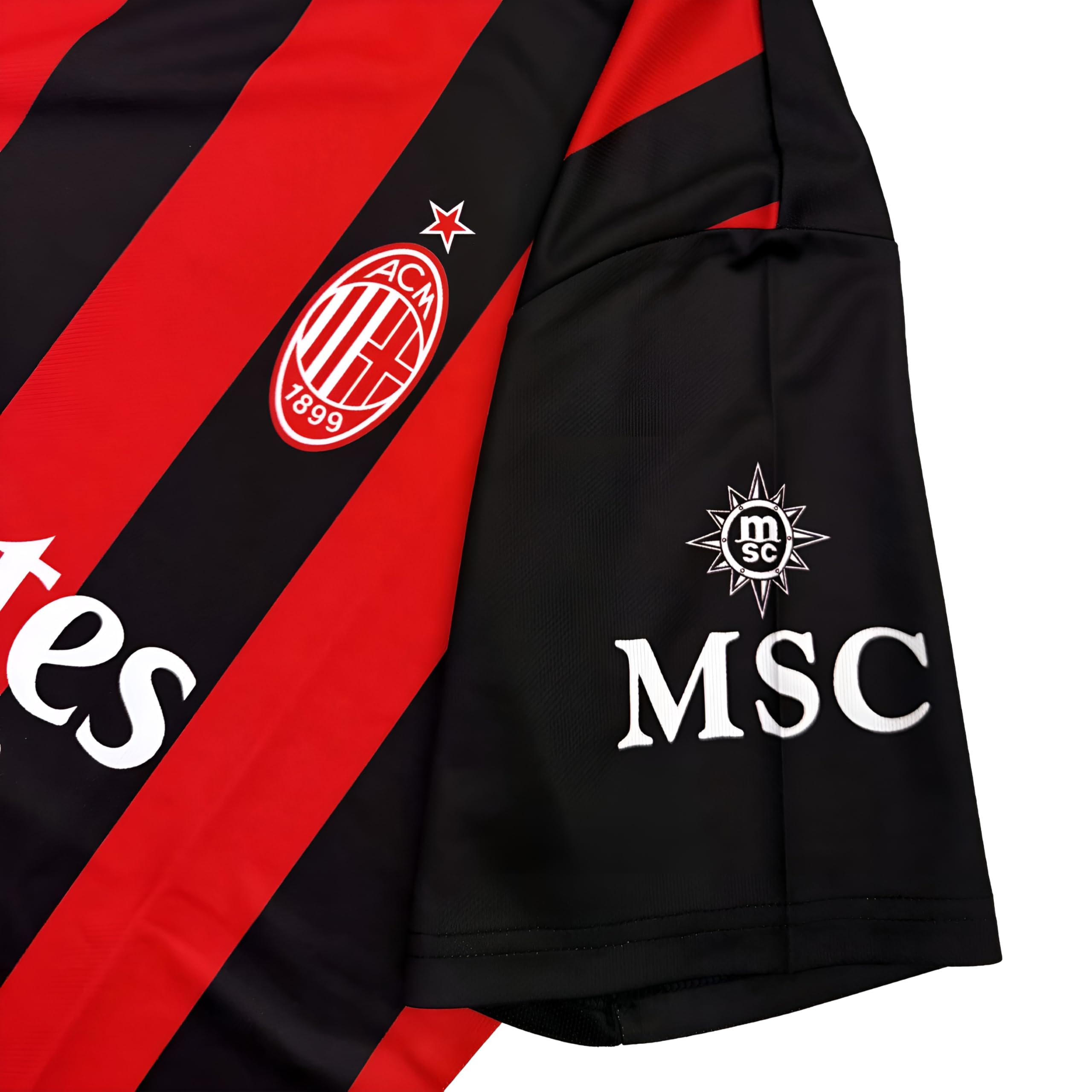 Oficjalna koszulka piłkarska Milan 2025/2026 - replika koszulki Milan 25 26 Neutralna - pomysł na prezent dla fanów Chevroleta, chłopiec