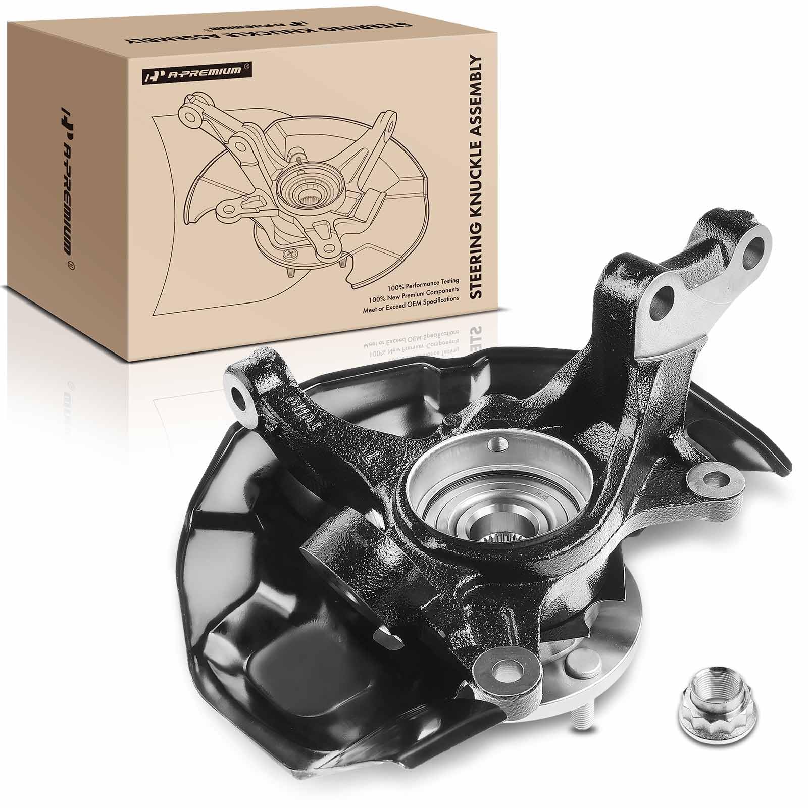 KB30　G/X Amazon.com: A-Premium Front Left Steering Knuckle & Wheel Bearing