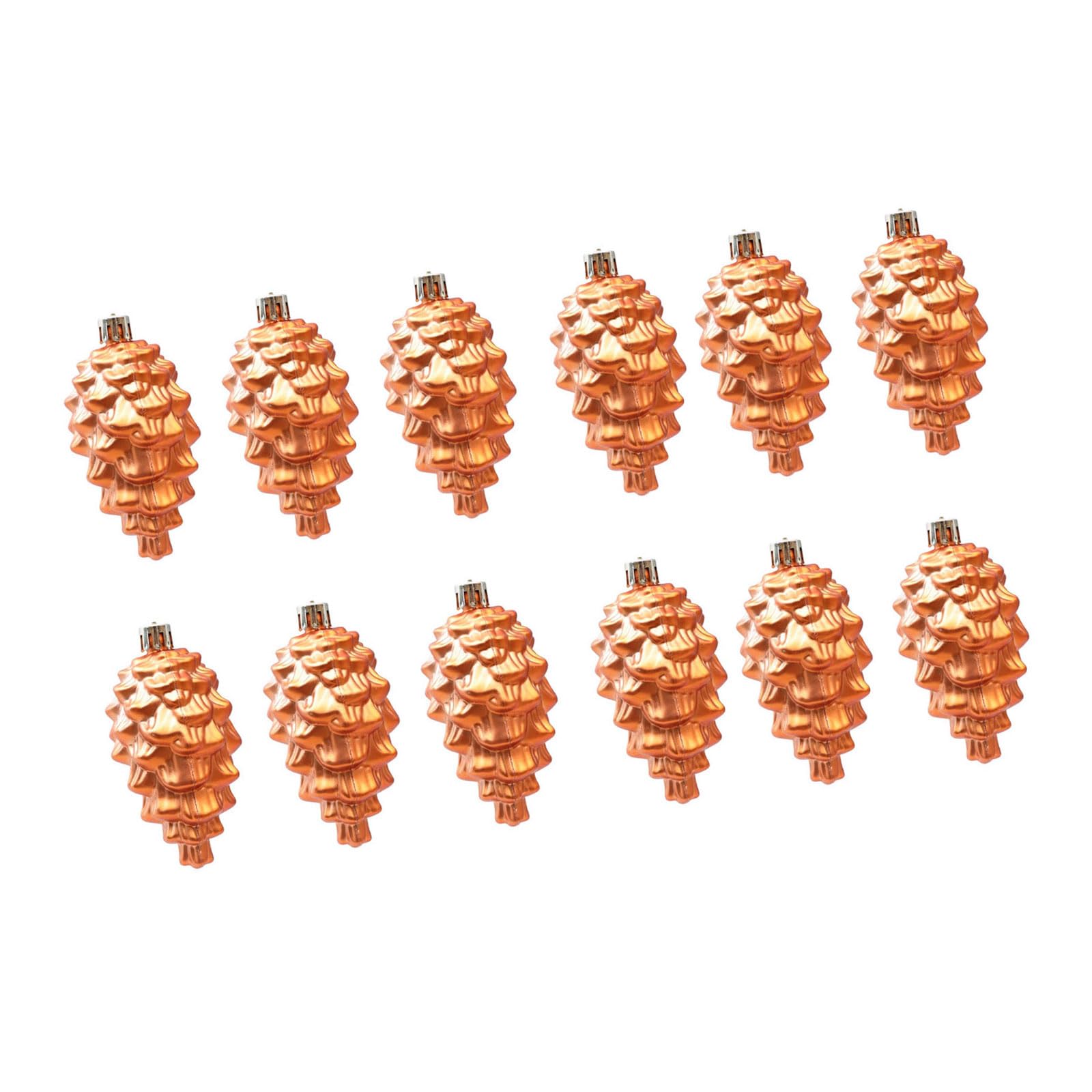 KAQNTUD Pine Cone Christmas Decoration, Set of 2, Non-Traditional Design, Festive Hanging Ornaments for Home and Retail Festival, Pine Cones Decoration