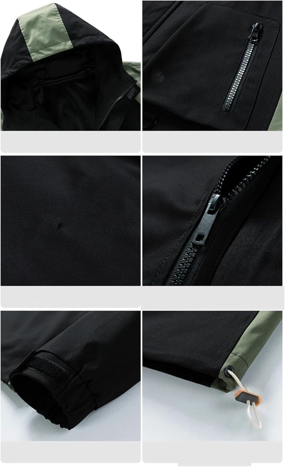 Dcvmvmn Men Hoodie Jacket Loose Outerwear Hiking Sportswear Casual Breathable Coats Male Windbreaker