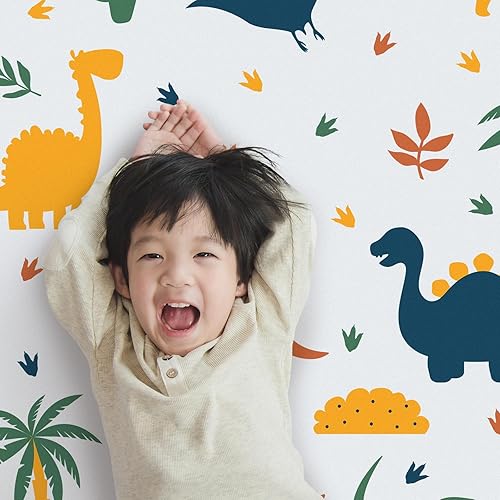 Miniatura 4 de Mixweer Juego de 4 sábanas para cuna para bebé, portátil, cómodas, suaves, transpirables, para regalos de bebé, para el hogar, cuarto del bebé,