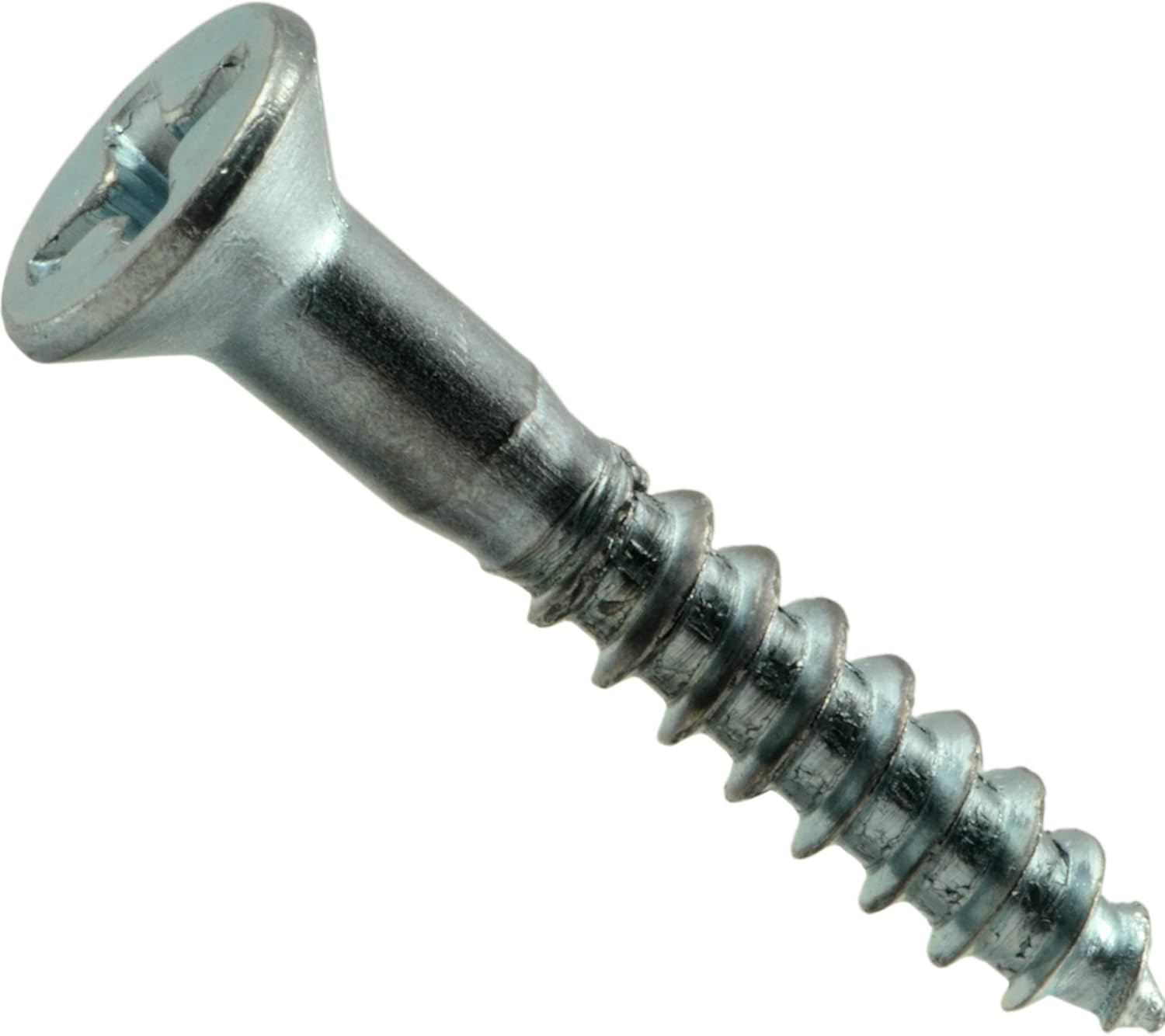 HardtoFind Fastener 014973292287 Phillips Flat Wood Screws, 7 x 1