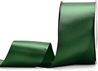 Vista 15 de YAMA Cinta de satén de doble cara, 7/8 pulgadas, 25 yardas para envolver regalos, color rosa