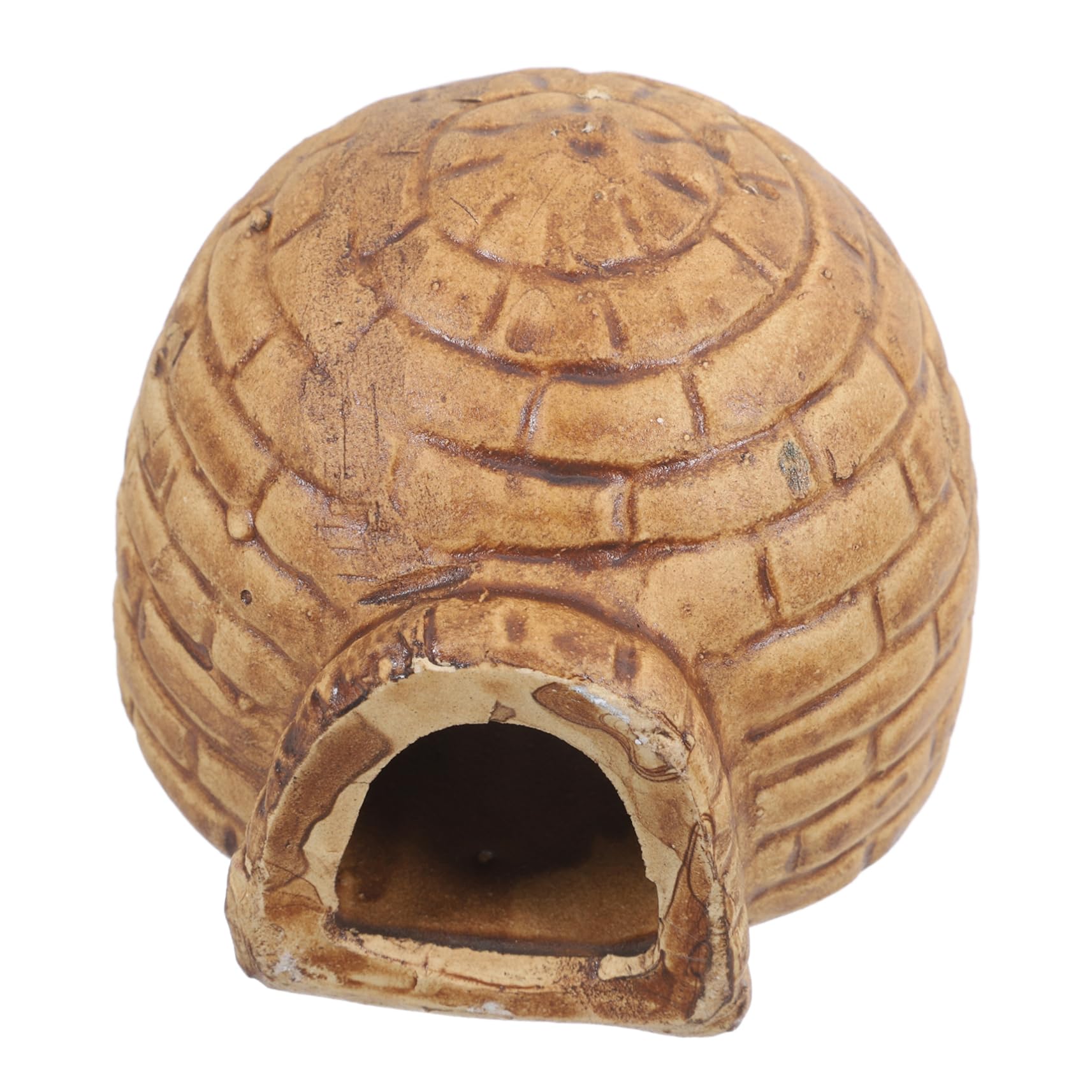 Mipcase Aquarium Shrimp Hideout Durable Betta Fish Cave Versatile Reptile Hides Caves Aesthetic Fish Tank Decoration Easy to Clean Promotes Activity for Aquatic Reptile Species