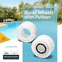 Vista 2 de Dolphin Pieza de repuesto genuina — Ruedas guía (4PK) con 2 engranajes de polea — 3884997-R6