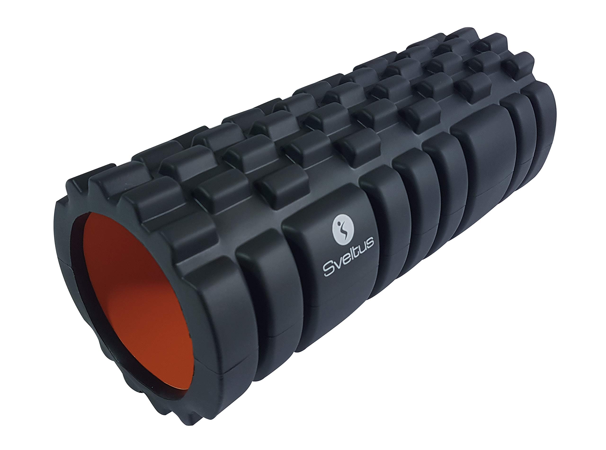 Sveltus Rouleau Massage, Noir/Orange