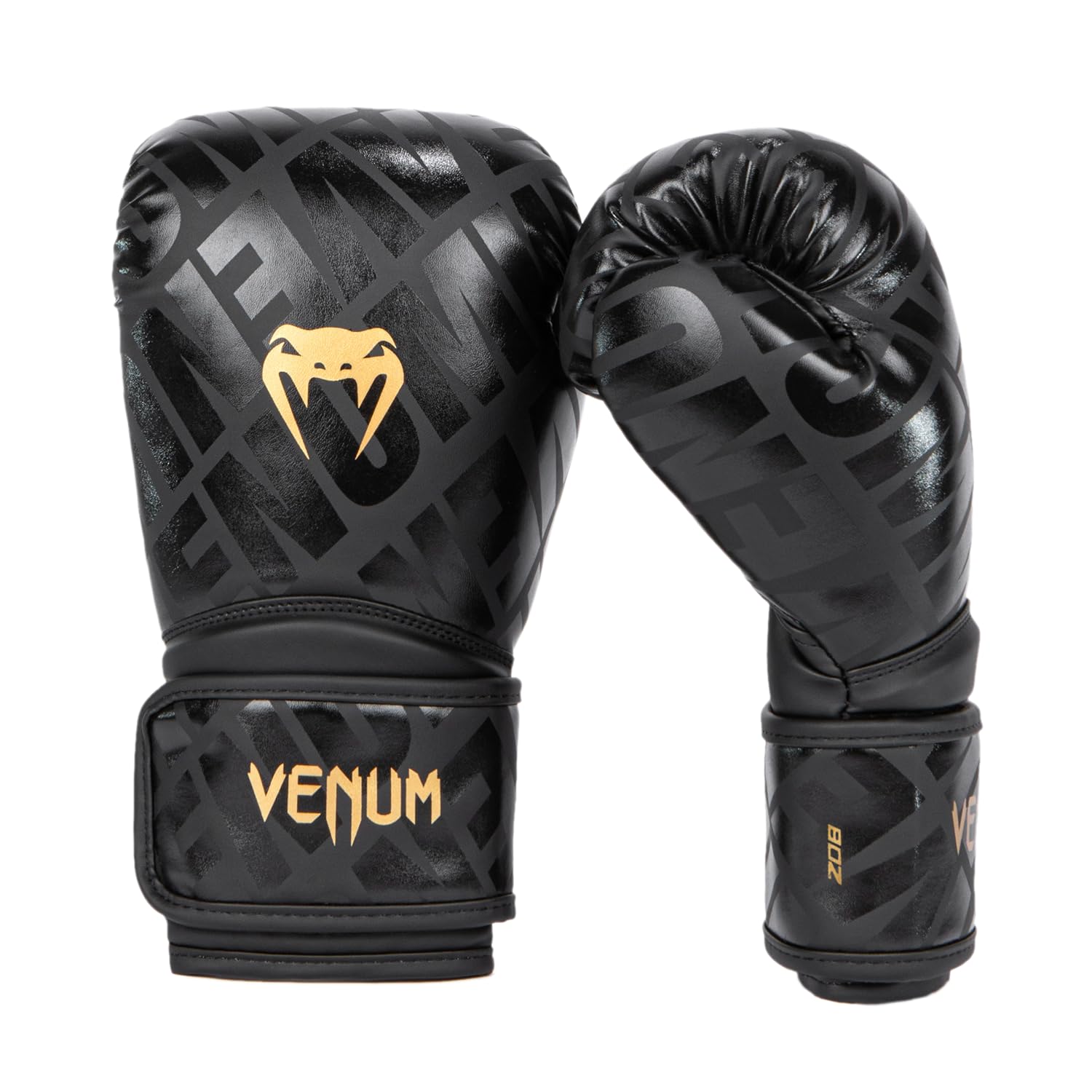 Venum Contender 1.5 Kids Boxing Gloves - Graphite/Gold - 8 Oz