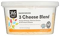 Vista 6 de 365 by Whole Foods Market Mezcla de 3 quesos rallados, 5 onzas