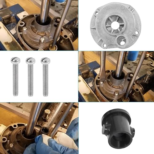 Miniatura 5 de 382468 0382468 Kit de impulsor de bomba de agua apto para Johnson Evinrude BRP OMC 1953-1978 10 15 18 20 25HP Reemplazo para 18-3377 777806