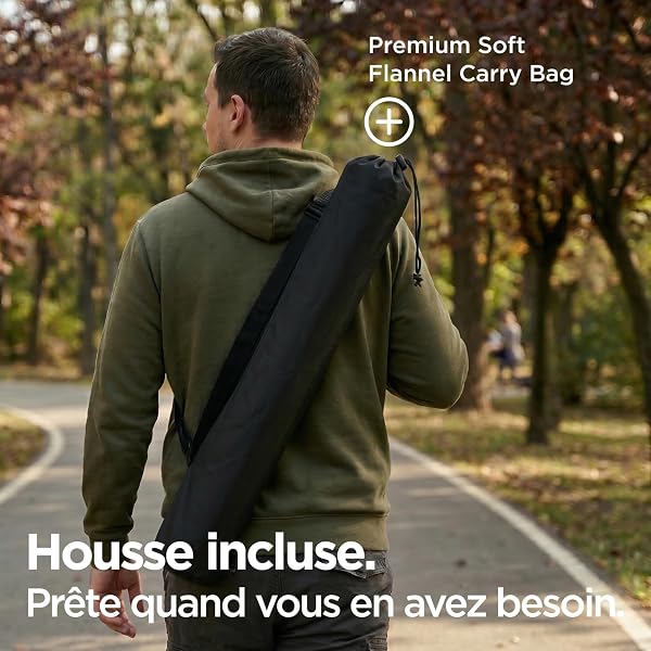 Hardstrike Batte de Baseball en Acier Trempé – Finition Noir Mat – Poignée Antidérapante avec Bande Enroulée – Housse en Flanelle Incluse - 5