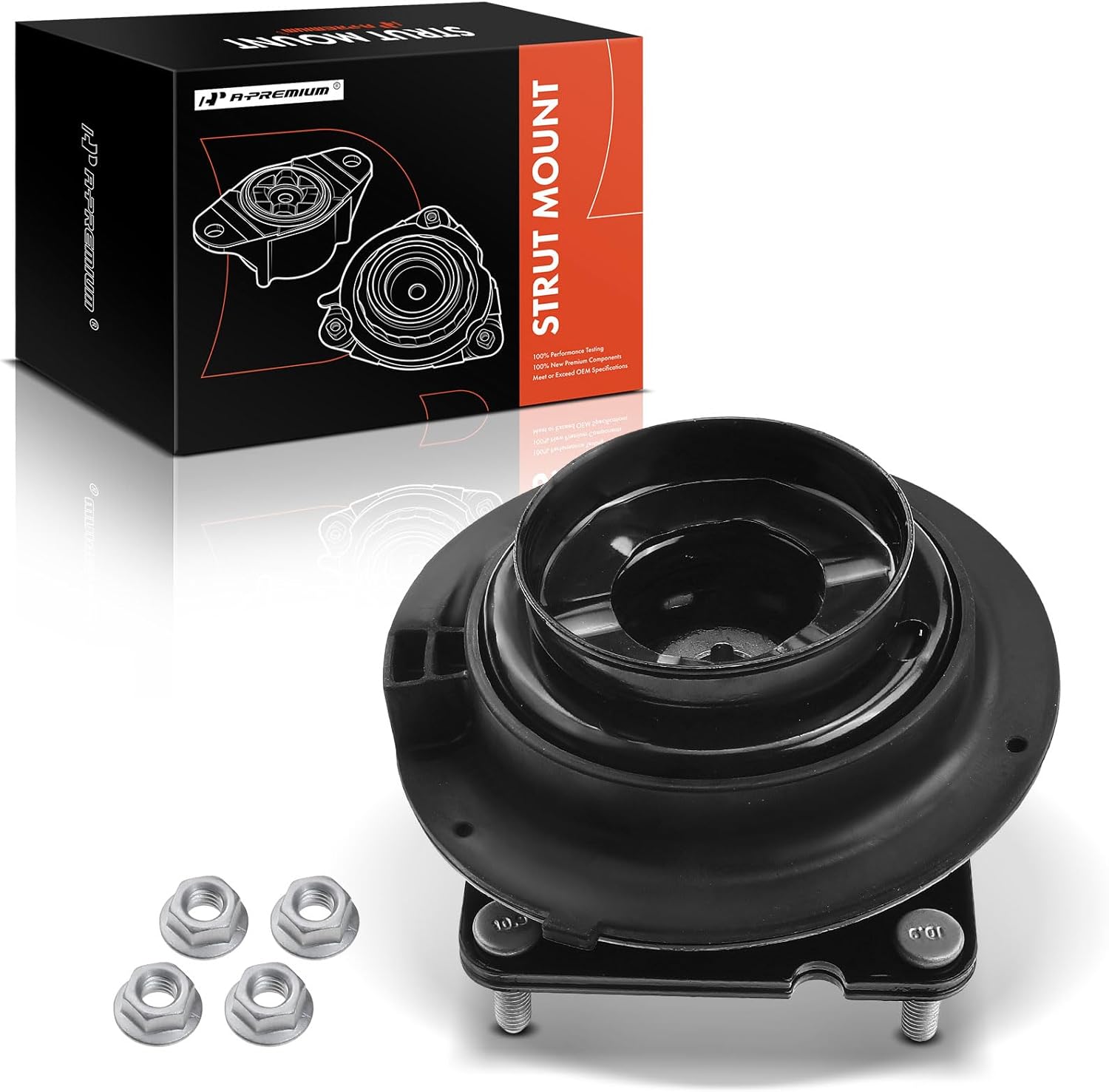 A-Premium Front Suspension Strut Mount Compatible with Ford Edge Mustang 2011-2014 Lincoln MKX 2011-2015