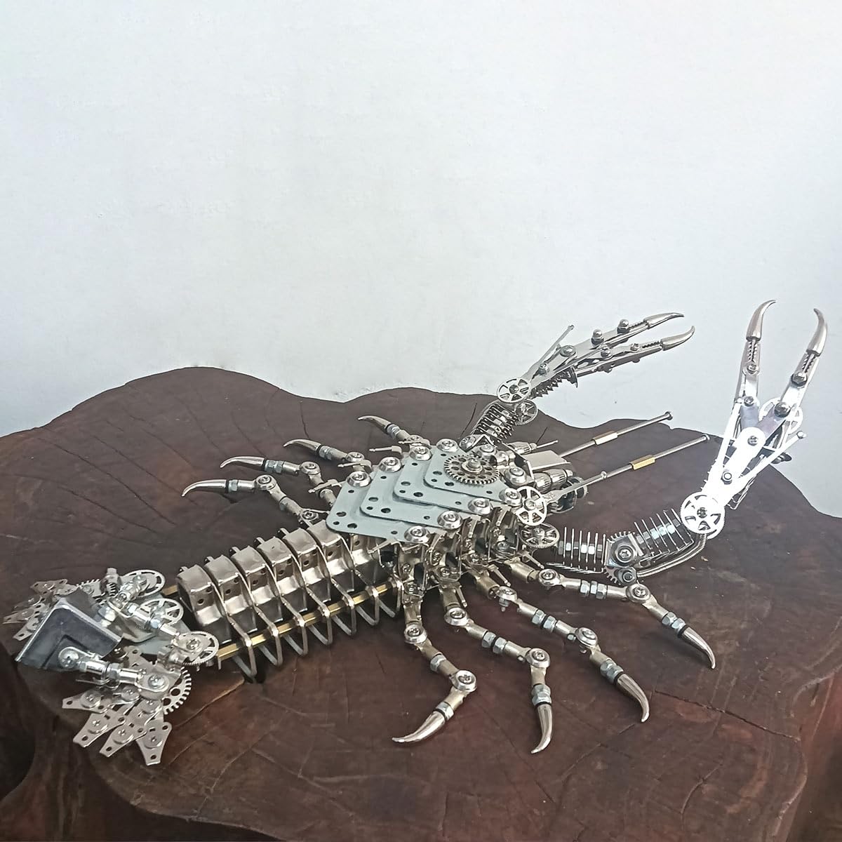 Rompecabezas 3D de metal con insectos biomecánicos, Steampunk, alicates mecánicos de punta de aguja, kit de modelo STEM, regalo coleccionable ideal para adultos y adolescentes (830 piezas)