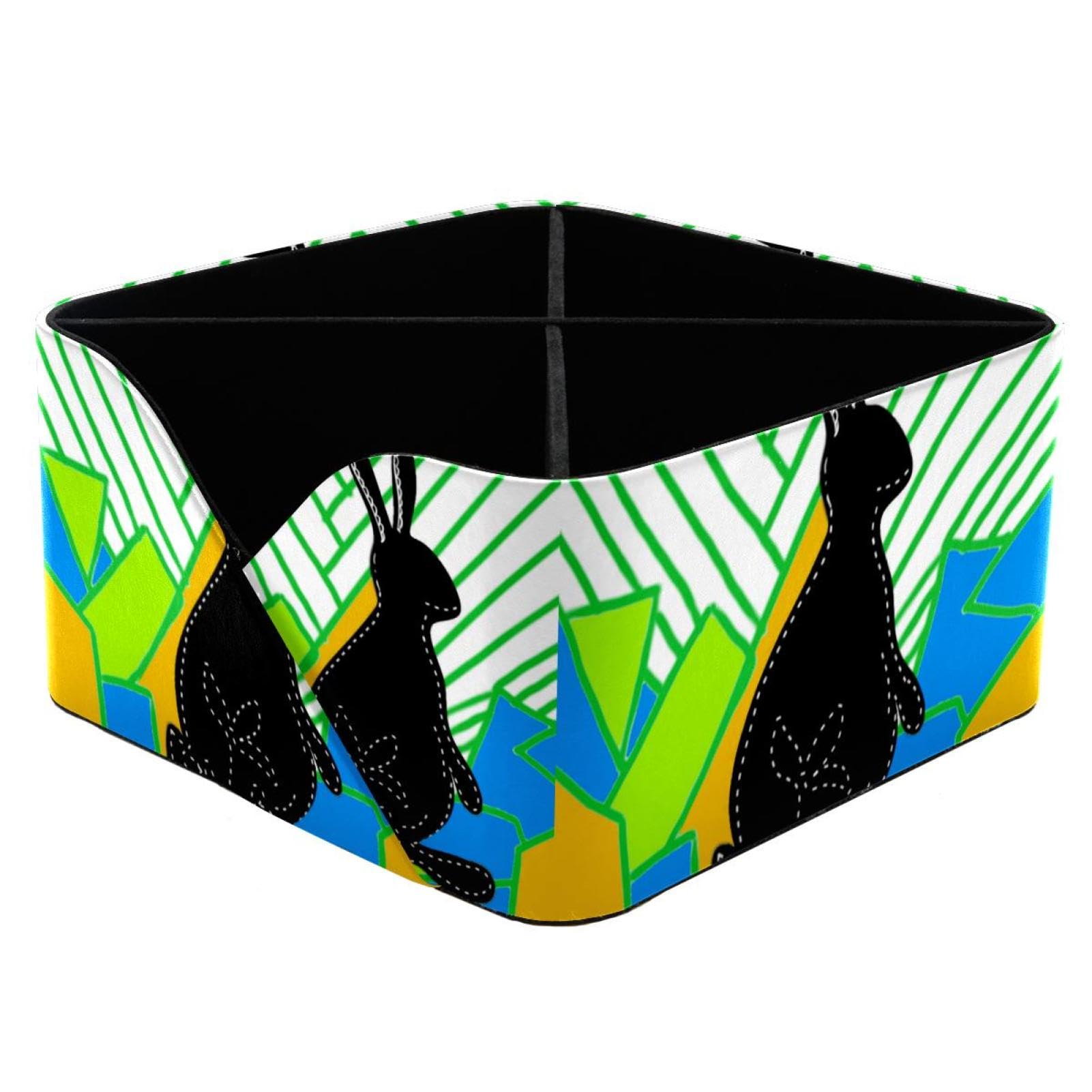 Organiseur de bureau lapin porte-stylo boîte rangement papeterie
