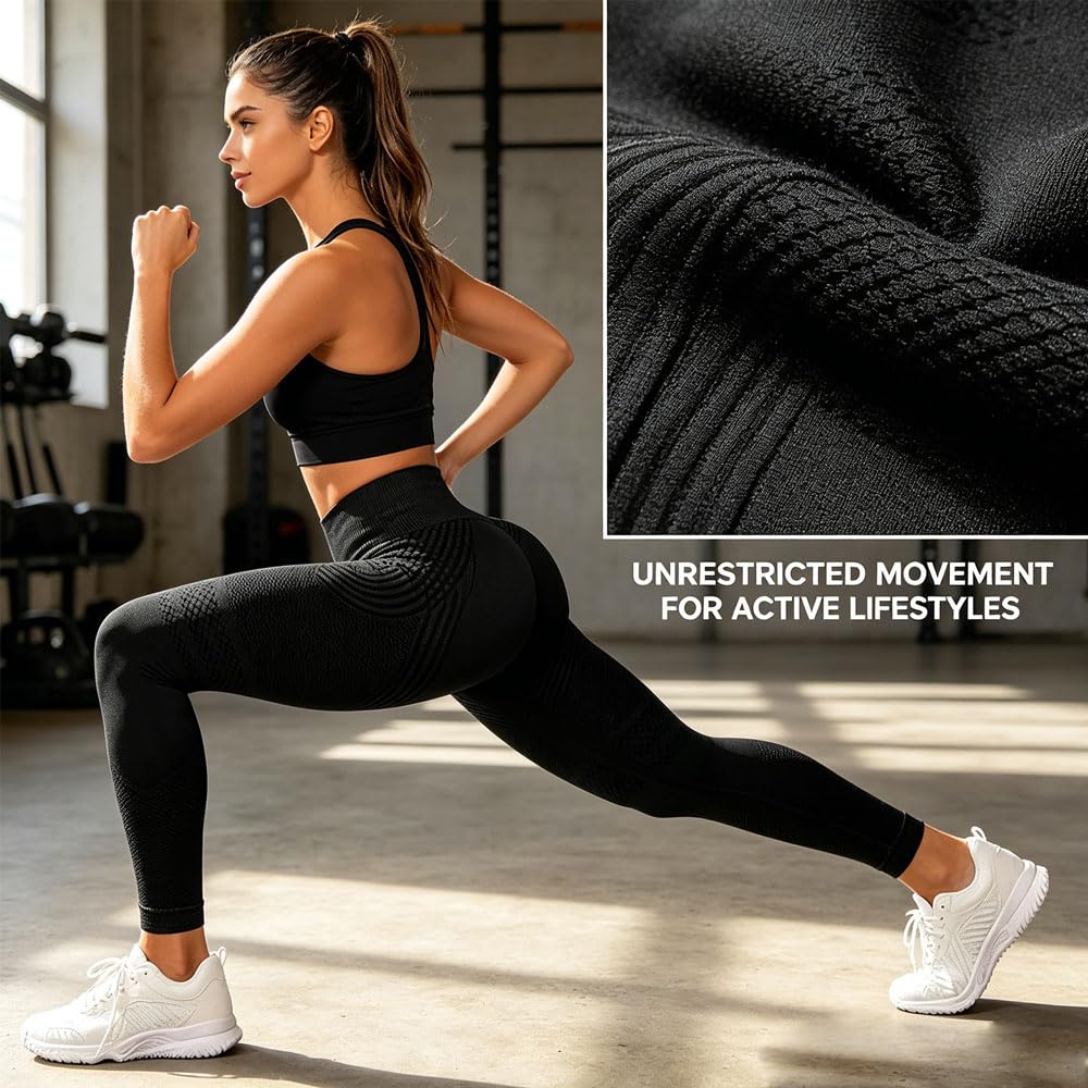 Leggings de compresión 3D anticelulitis para mujer, cintura alta, push up, drenaje linfático, gimnasio, scrunch, deporte, yoga, ropa deportiva, S-M-L