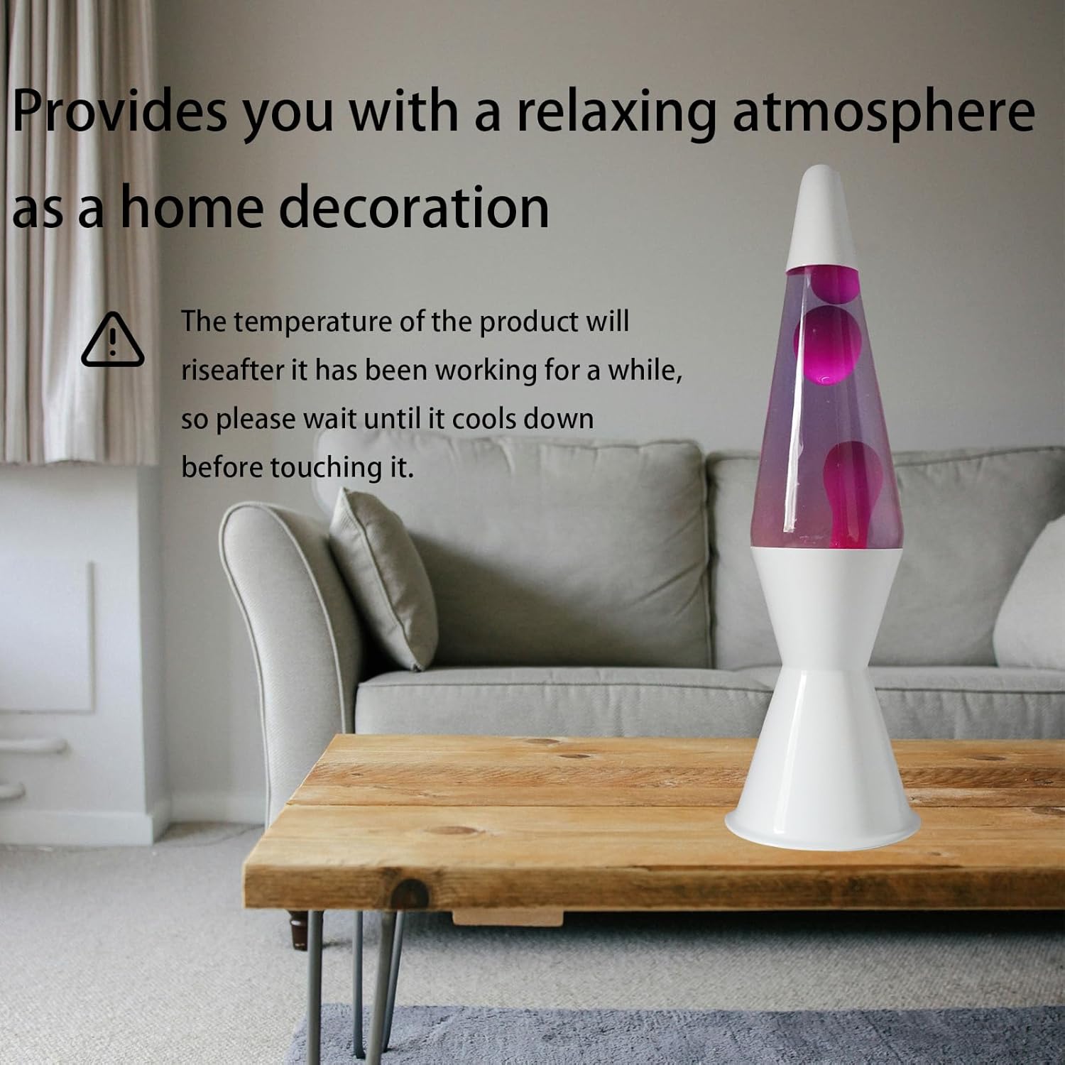 16IN Purple Magma Lamp - Image 4