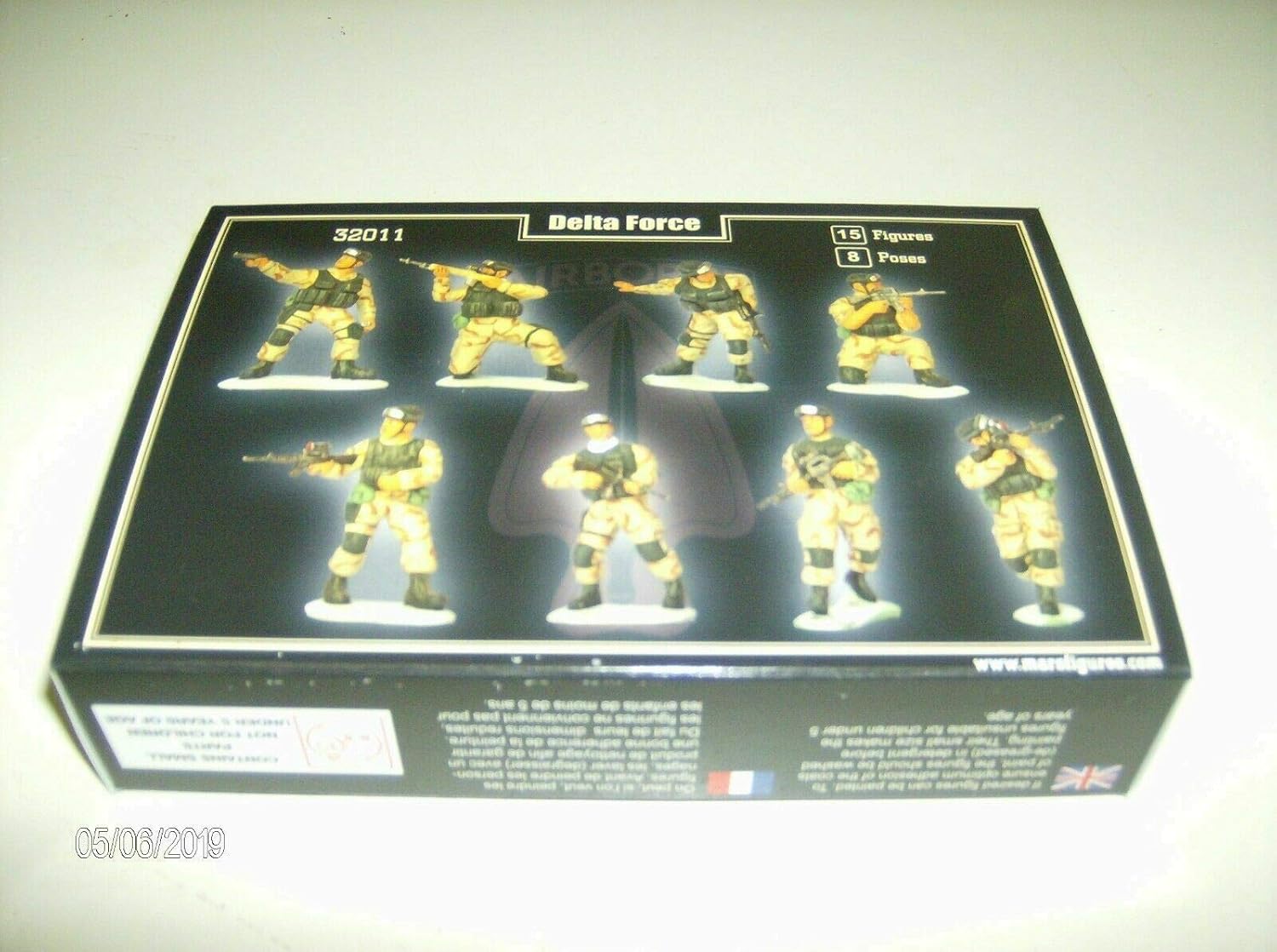 Mars Figures 32011-1/32 Delta Force, Scale Plastic Model kit