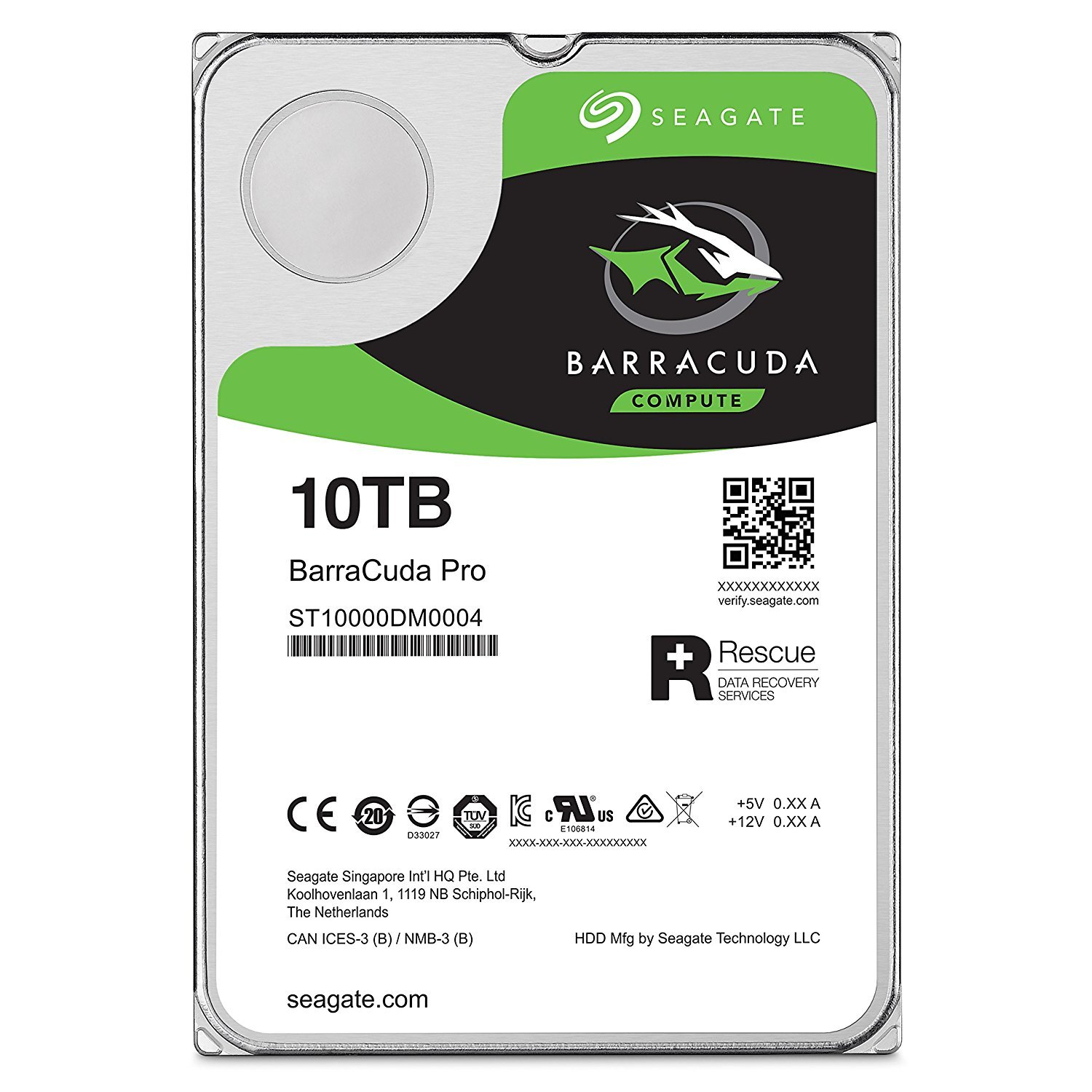 Seagate BarraCuda Pro 10TB Internal Hard Drive Performance HDD 3 5 Inch SATA 6 Gb s 7200 RPM