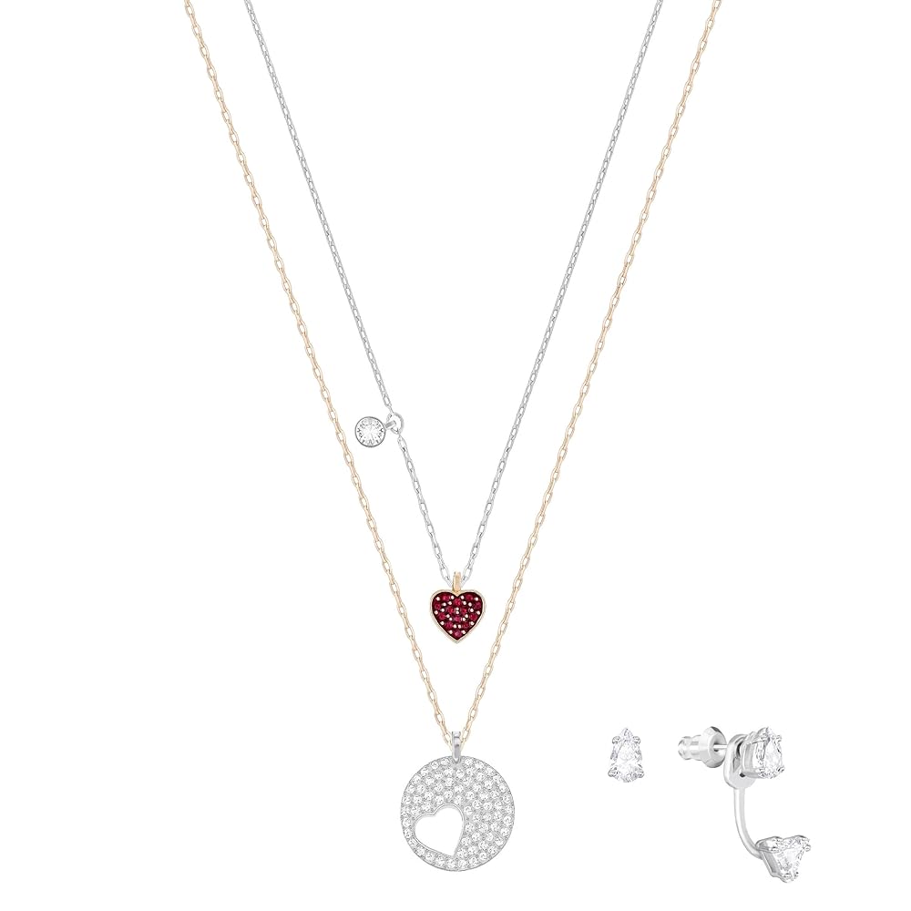 【SWAROVSKI】Crystal Wishes セット(2) ネックレス Amazon | スワロフスキークリスタルWishesセット – レッド