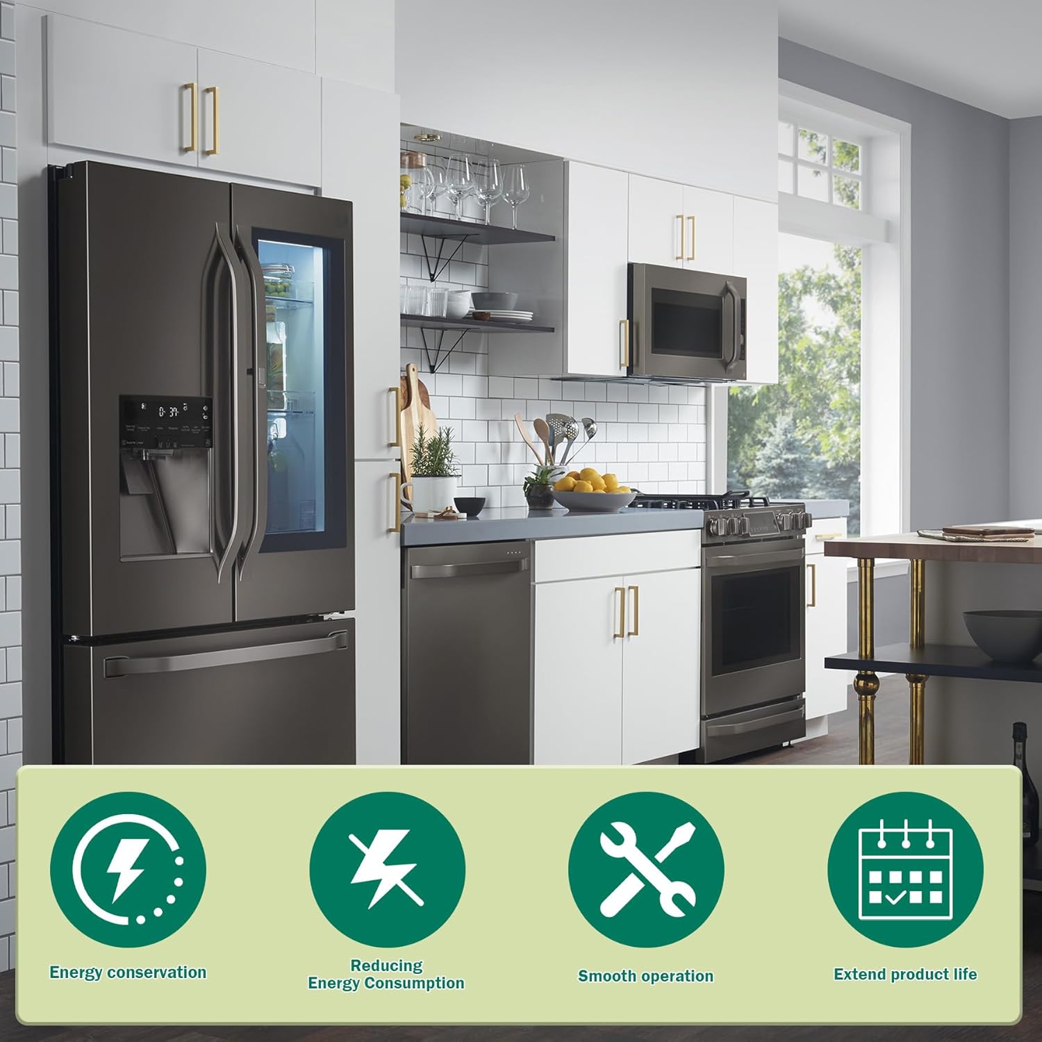 C8983701 Refrigerator Thermistor Sensor Replacement for Viking Refrigerators,Replaces 956356, 606726, 12673301, AP4566380, AP5313807, EAP3408037, PD00002281, PS3408037, VC8983701, W10331672