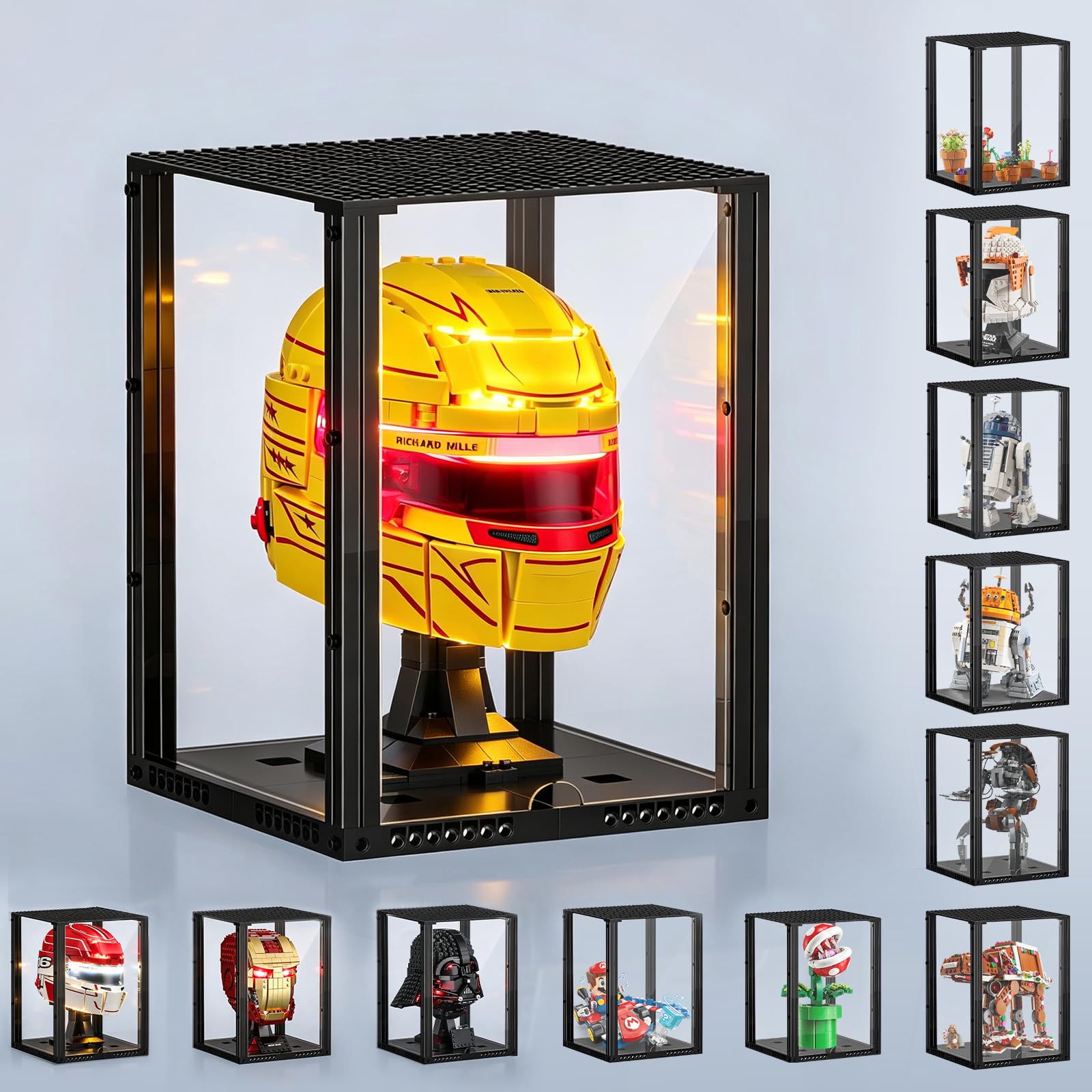 Amazon.com: Briksmax Acrylic Display Case for LEGO Helmet