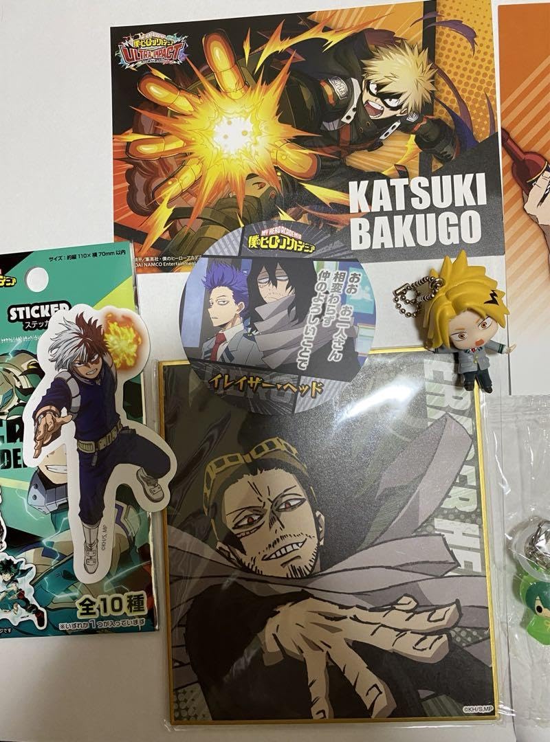 Amazon.co.jp: ヒロアカ 品 爆豪勝己 轟焦凍 相澤消太 まとめ売り