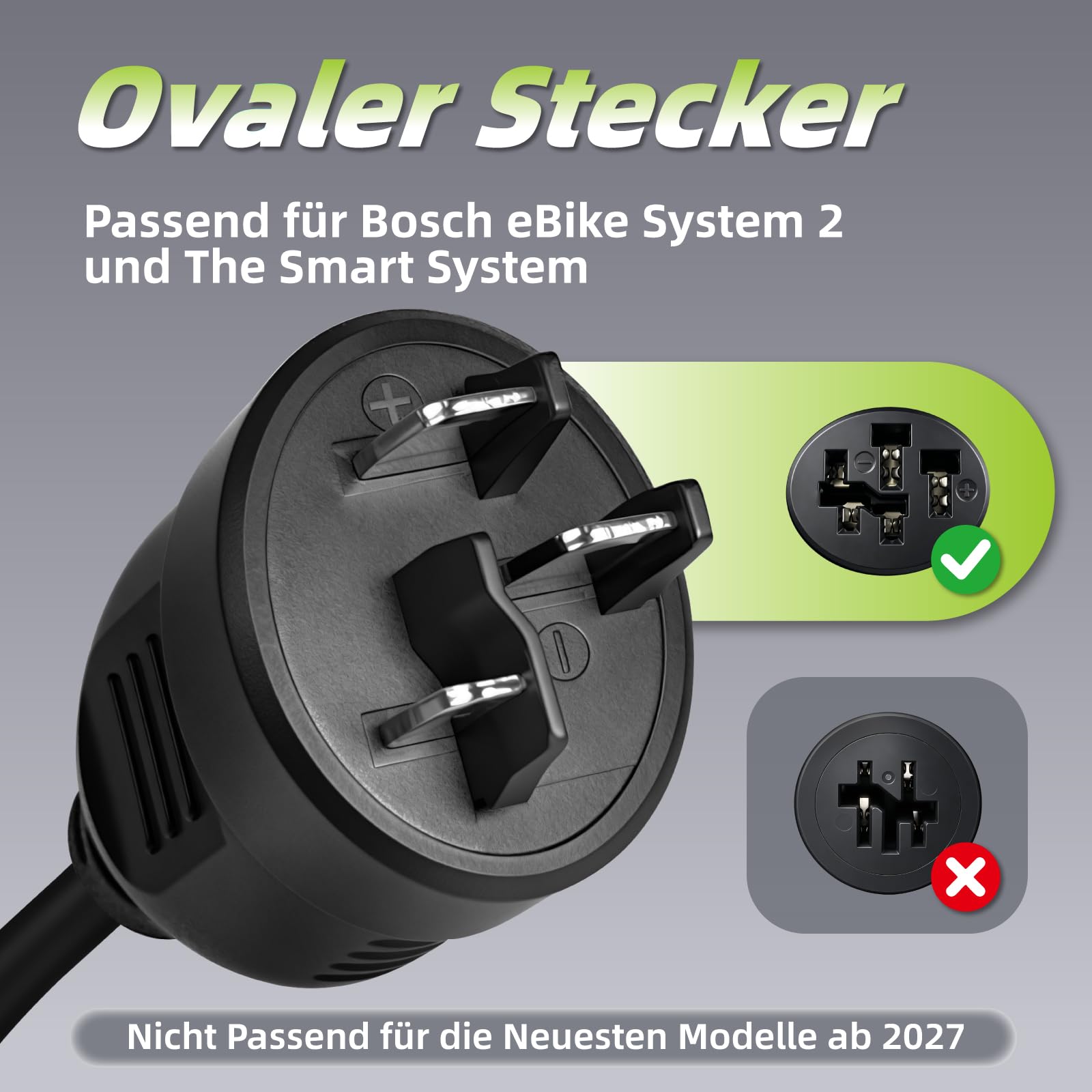 42V 4A E-Bike Ladegerät für Bosch Performance und Active Line