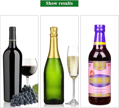 Miniatura 6 de Máquina eléctrica de encogimiento de cápsulas de PVC SS Botella de vino Cápsula Termostática Pantalla digital termostática para cápsulas de PVC de