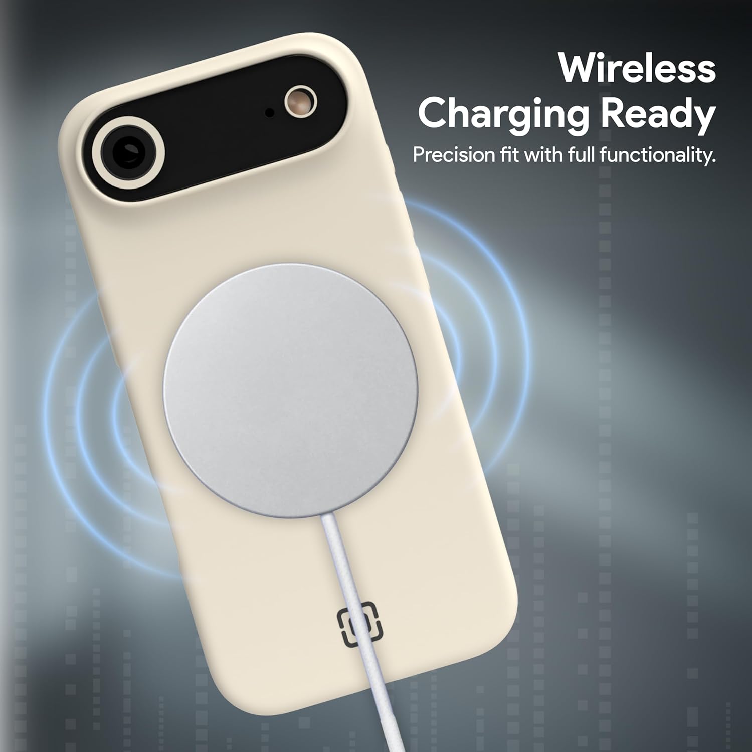 Incipio - Sensor iPhone 17 Air, Magsafe Compatible Phone Case, 10ft Drop Tested, Ultra Durable & Shock Absorbing, Scratch Resistant & Slim Profile (Bone)