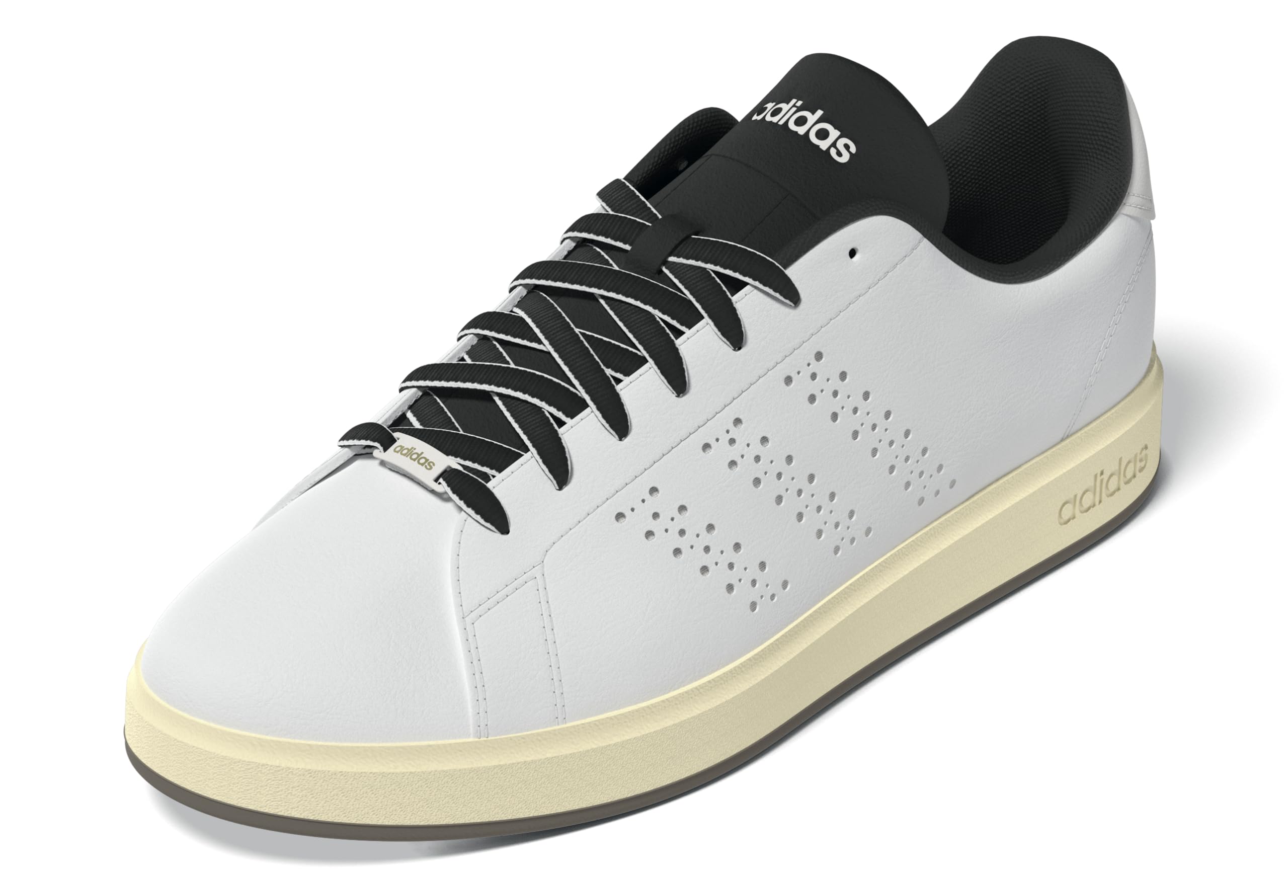 adidas Men's Advantage 2.0 Shoes, FTWR White/core White/core Black, 7 UK