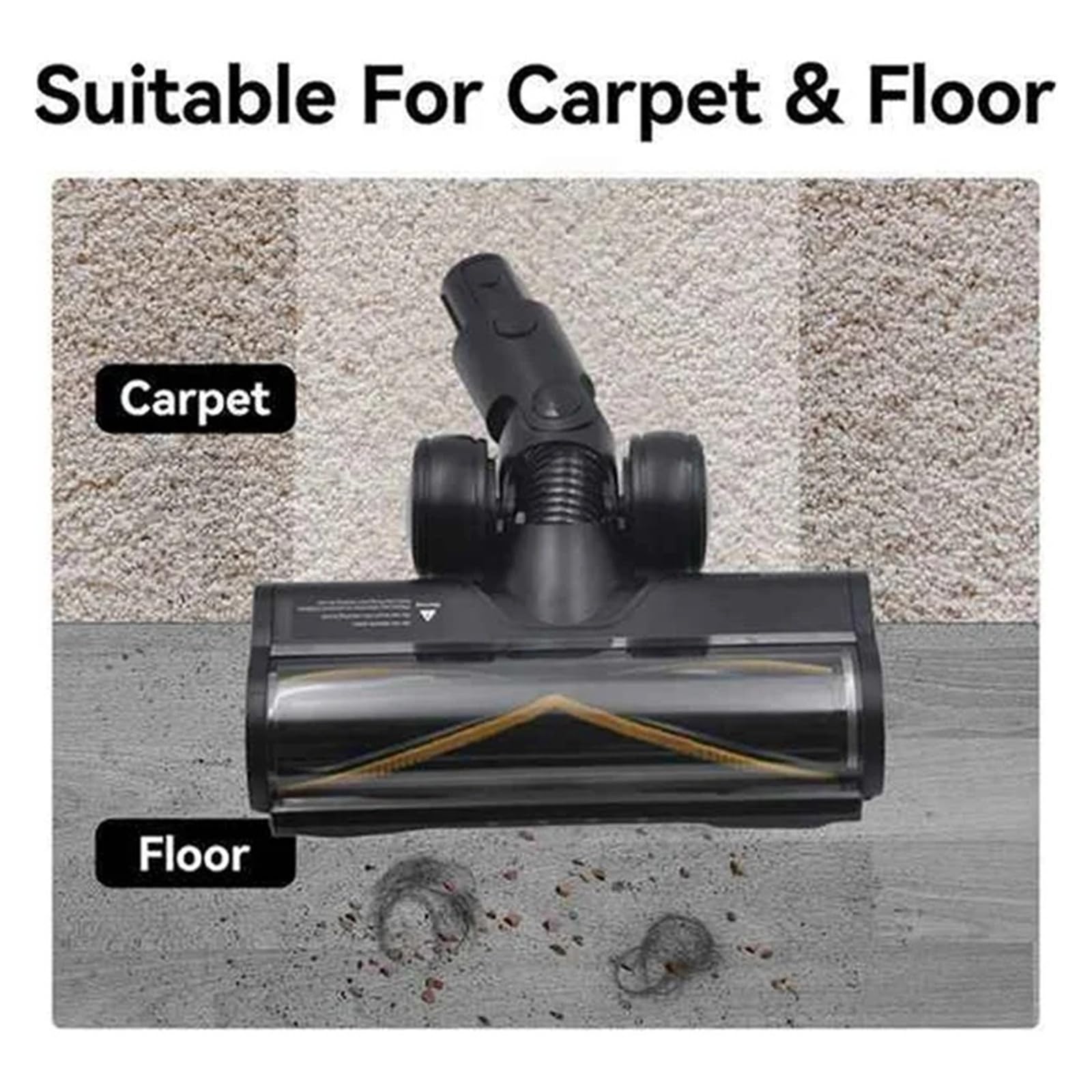 Genérico Compatible con Cabezal de Cepillo de Piso Dreame, R10