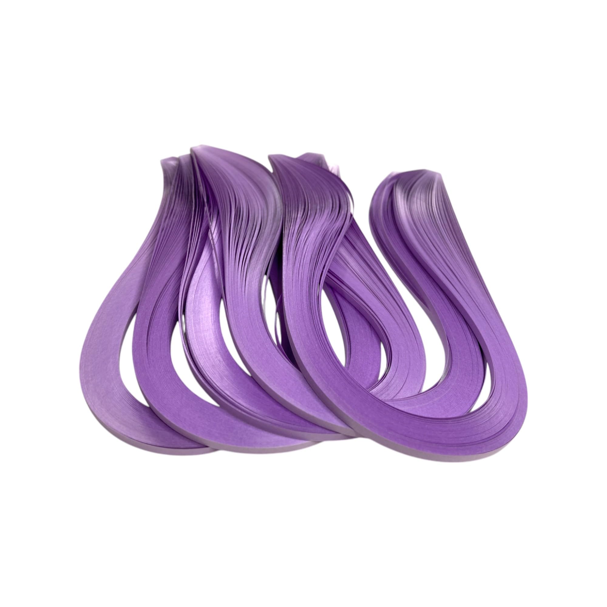 Lavendar Color Quilling Strips - Craft Your Imagination Into Reality 5mm | Origami Paper | 500 Strips, (Pack of 5)