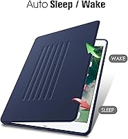 Vista 3 de Fintie Funda magnética con soporte para iPad Air de 10.5 pulgadas (3ª generación) 2019 / iPad Pro de 10.5 pulgadas 2017, visión multiángulo, carcasa
