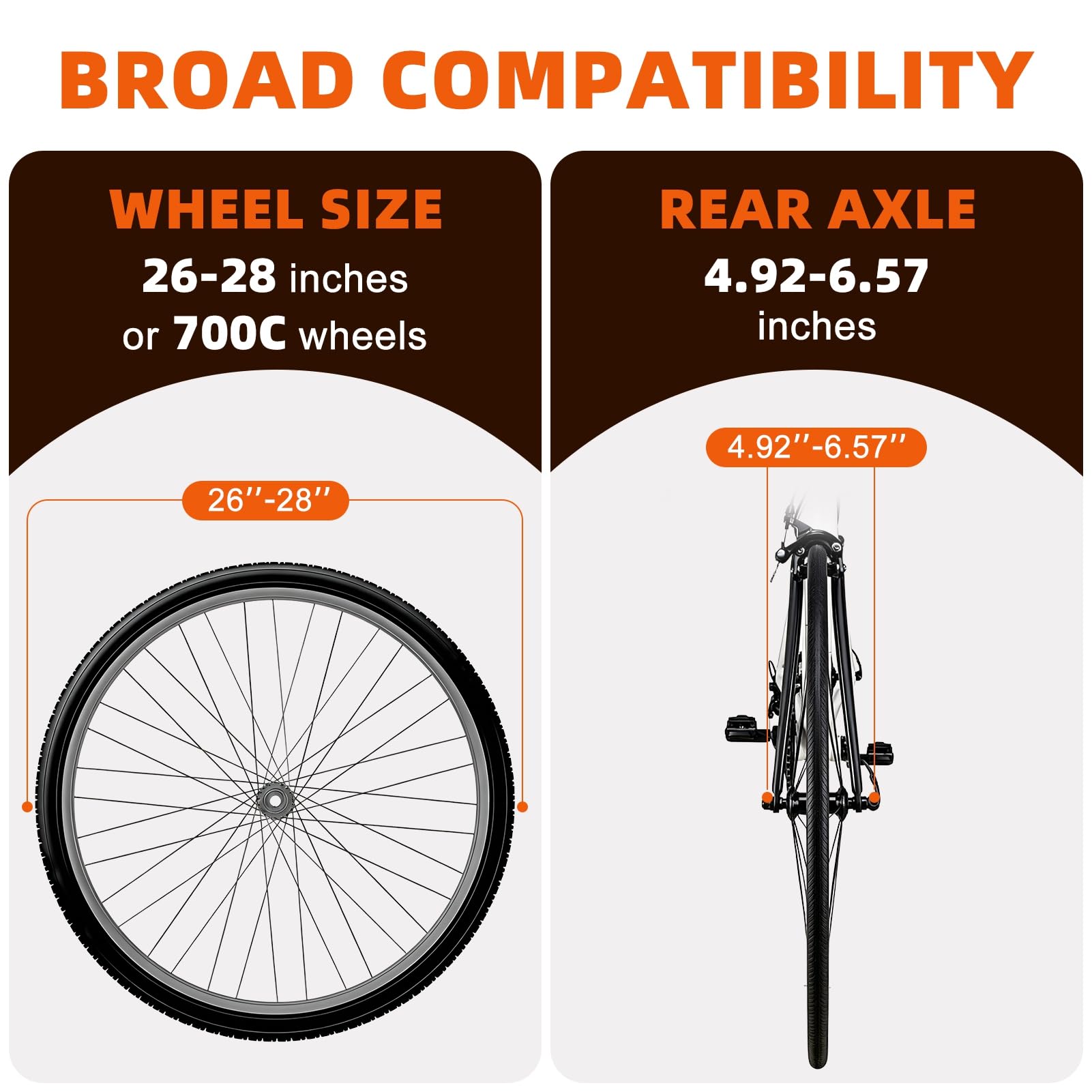 Turbo Trainer – magnetyczny stacjonarny trener rowerowy do kół 66-71.1 cm i 700C – regulowany stojak rowerowy o 6-stopniowym oporze do jazdy w pomieszczeniach z dźwignią szybkiego zwalniania i blokiem