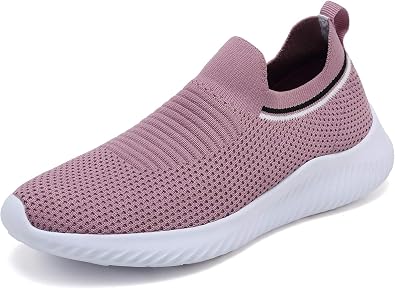 Amazon.com: ANLUKE Tenis para mujer para caminar, casuales, de malla, sin  agujetas, ligeros, para entrenamiento o enfermeras : Ropa, Zapatos y Joyería