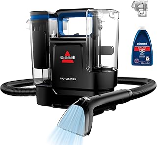 BISSELL SpotClean C5, Aspiradora de Agua Tapicería, Lava Aspiradora Ligera con Sistema Triple Action, Limpiador de Liquidos para Alfombras, Tapicería, Sofá, Auto & Más, Motor Potente de 400W, 3861N