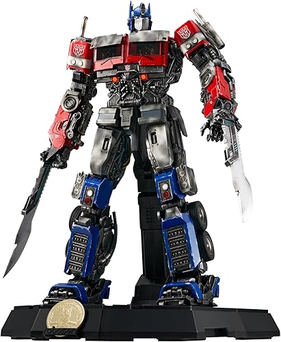 Vista 3 de Robosen Transformers Rise of The Beasts Optimus Prime Robot (edición limitada) - Control de aplicaciones, robot programable, interacción de voz