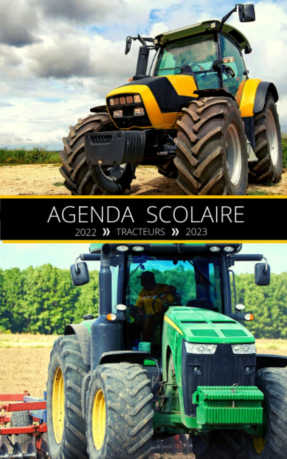 Buy Agenda Scolaire Tracteurs 2022 2023 Planificateur 1 Page Par Jour