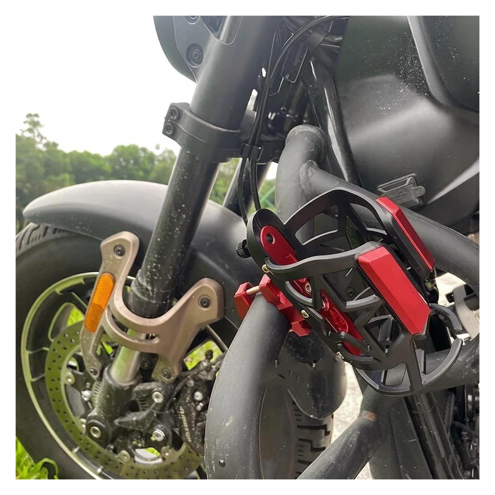 Uchwyt Na Napoje Dla Triumph Trident 660 Sport Tiger Uchwyt Na Bidon Z Uchwytem Kubek(Orange)