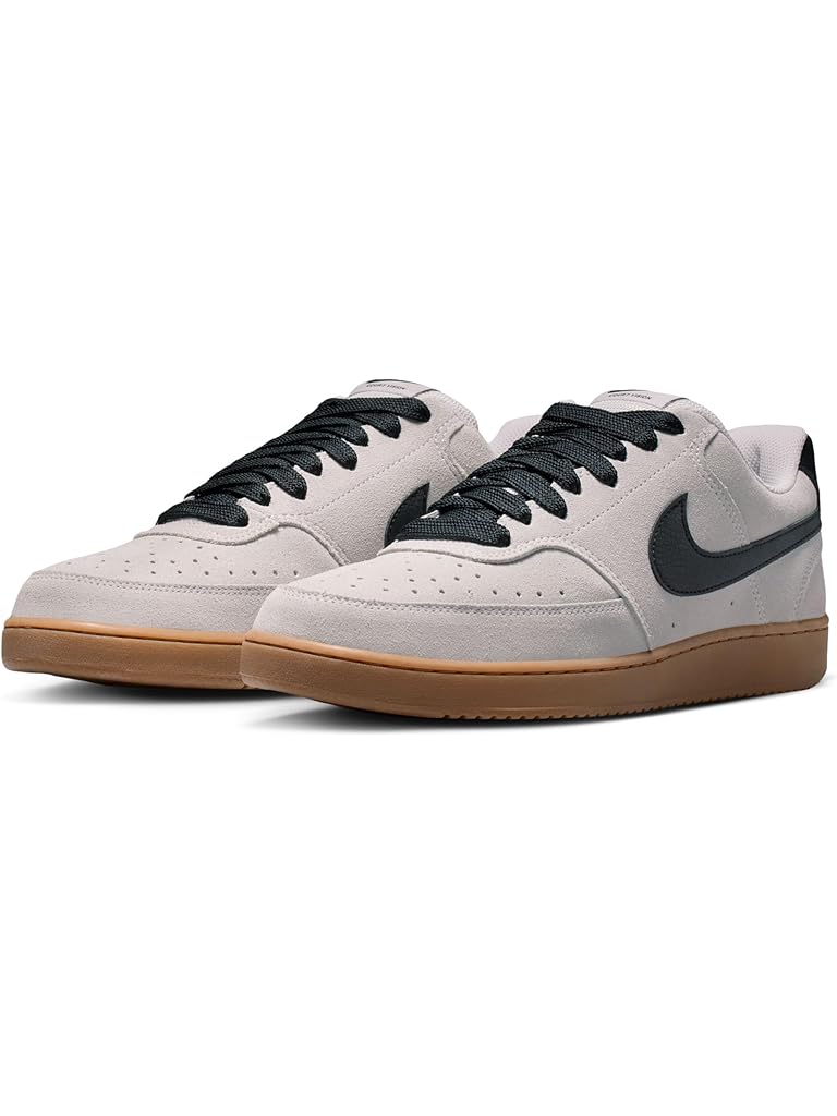 Gray Nike Court Vision Low Flyease