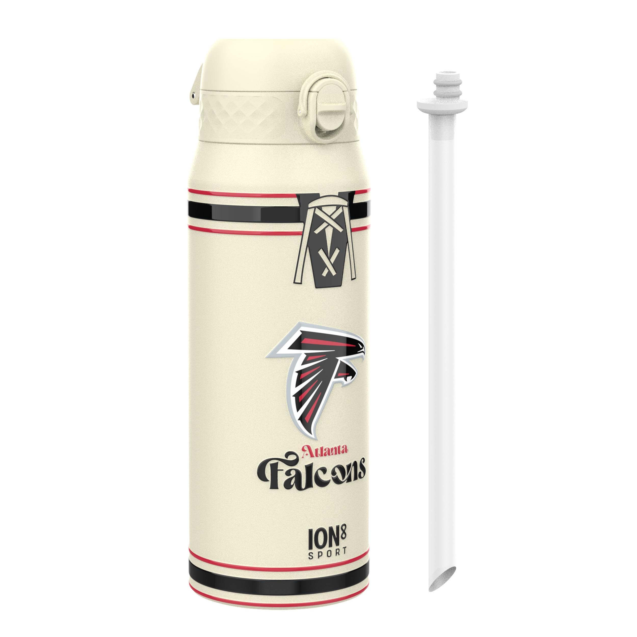 Ion8 Nfl X Insulated Steel Water Bottle, Nfl Falcons, 750Ml (24Oz)