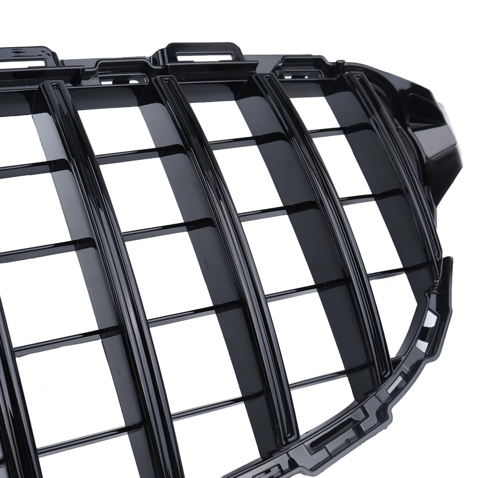 W205 Kühlergrill für Mercedes C-class W205 S205 2014 2015 2016 2017 2018 Sport Schwarz glänzend grill