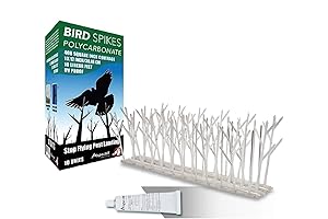 Aspectek Bird Prevention Kit - Repellent Anti-Perching Protection Kit