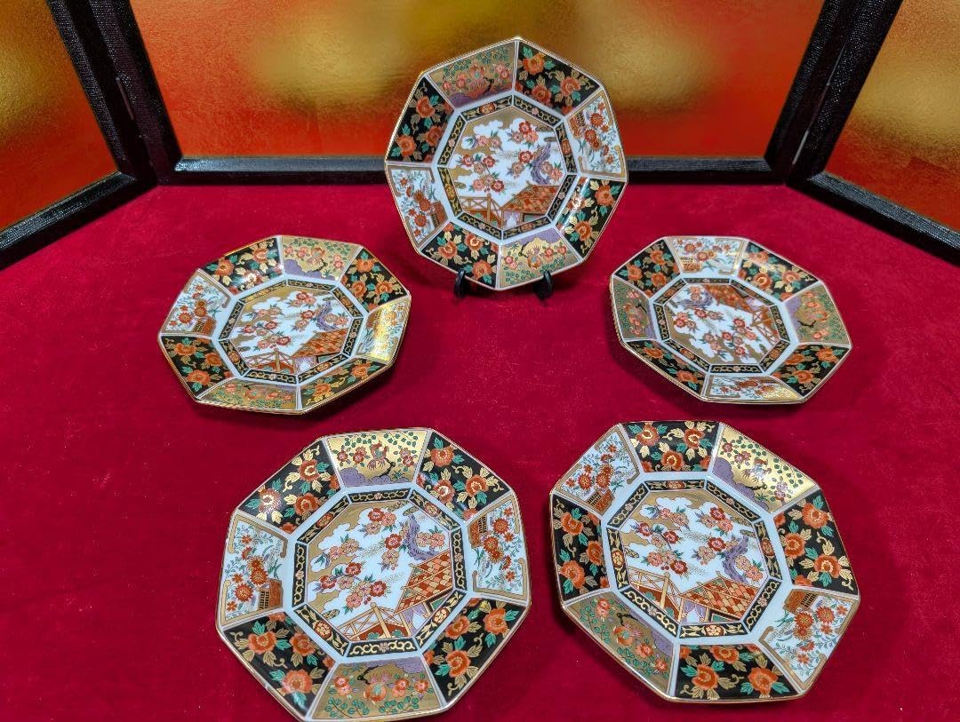 青藍窯 古伊万里 中皿 5枚 箱入 青藍窯 古伊万里 中皿 5枚 箱入 2025年最新】有田焼青
