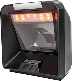 Leitor Código Barra Fixo Omnidirecion 1d 2d Qrcode Goldensky Cor Preto Tipo De Conector Do Cabo Usb 5v Scanner Digitalizador Lojas Supermercados Fármacia Postos