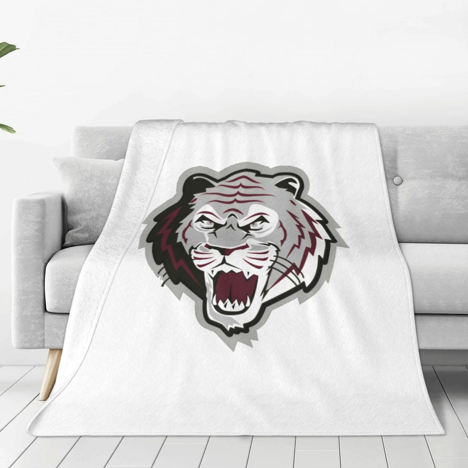 XRPUONG Campbellsville A University Fleece Blanket, Very Soft Microfiber Flannel Blanket for Couch Warm and Cozy for All Seasons