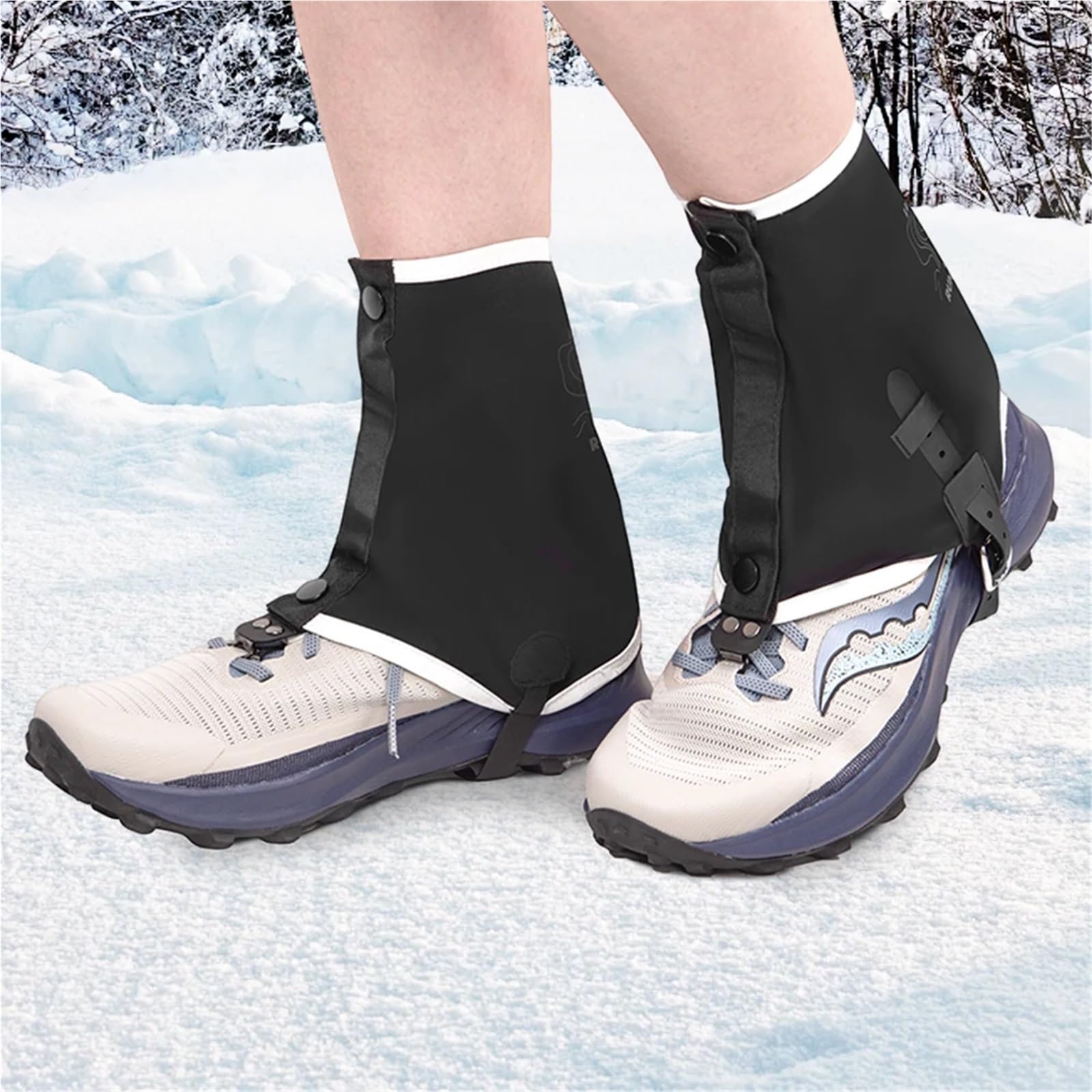 Guêtres Guêtres de Protection des Jambes, guêtres légères for Bottes Ski, for l'escalade, Le Camping et la randonnée pour Randonnée en Plein