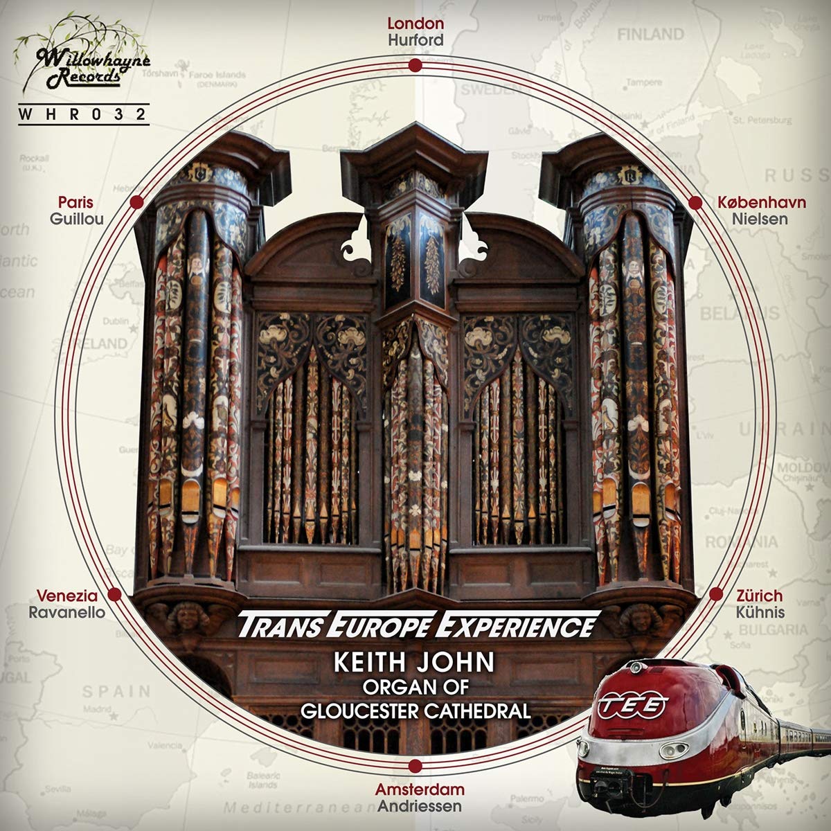 Trans Europe Experience - organ of Gloucester Cathedral