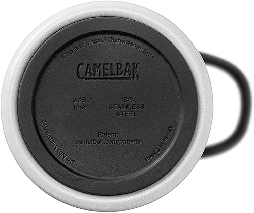 Miniatura 217 de CamelBak Forge Flow - Taza de viaje aislada de acero inoxidable, color negro, 16 onzas